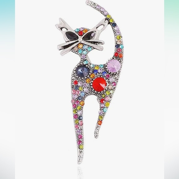 cat brooch and necklace - Picture 3 of 8